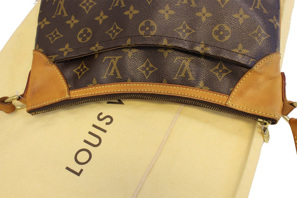 LOUIS VUITTON Monogram Canvas Odeon MM Crossbody Bag