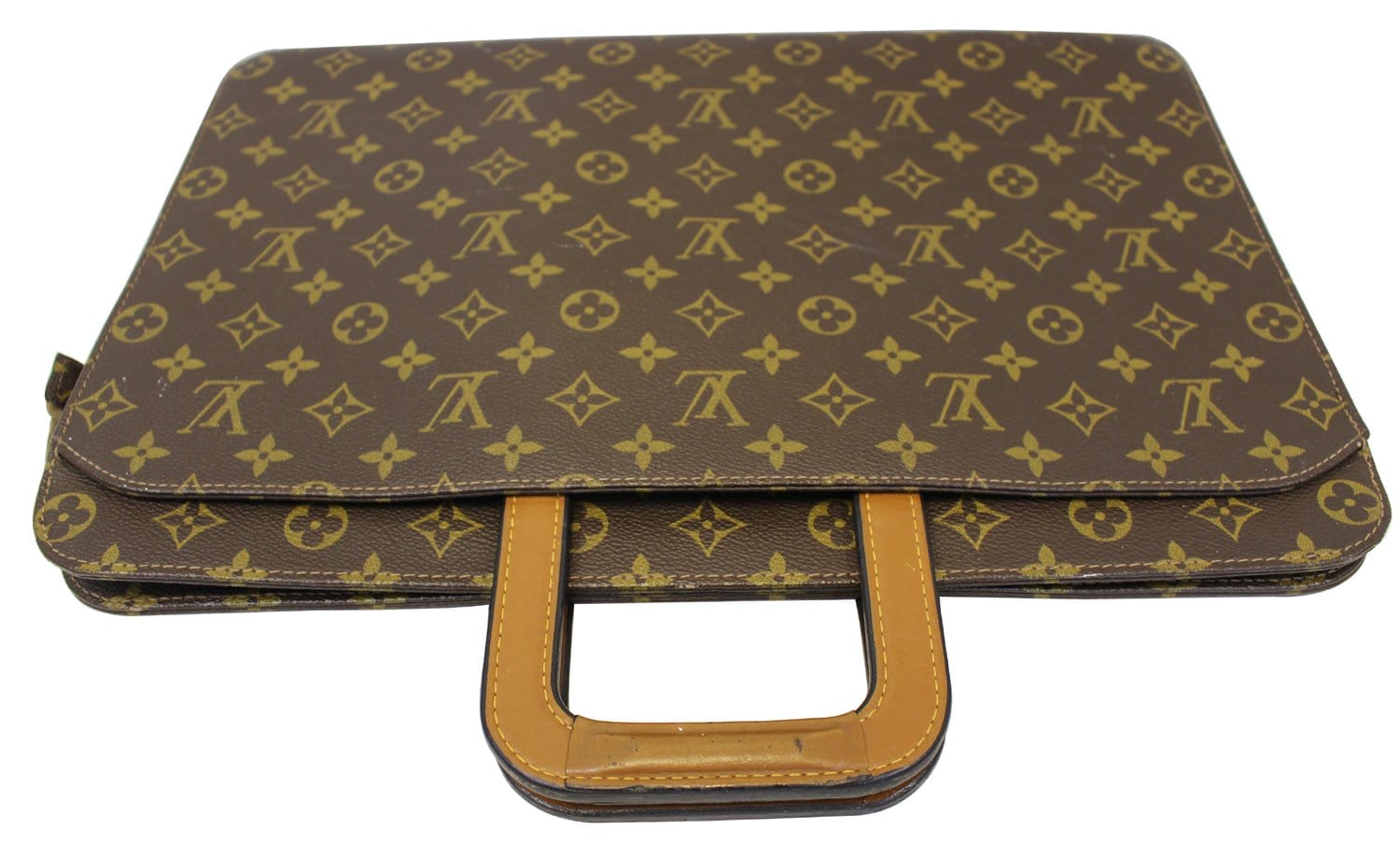 Brown Louis Vuitton x Visionaire Monogram 18 Fashion Special Book Portfolio  Business Bag