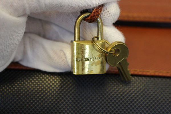 Bottega Veneta Trunk Black/Brown Travel Bag Vintage 