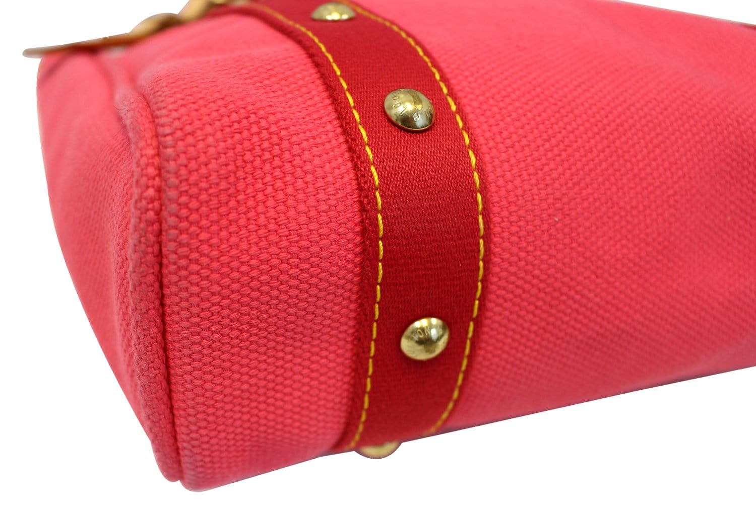 Auth Louis Vuitton Antigua Sac Rabat Shoulder Bag Pink/Gold M40073
