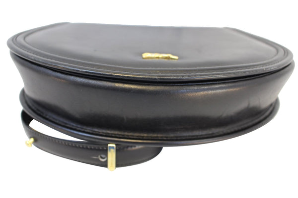 Longchamp Crossbody - Messenger bag Black Leather - authentic