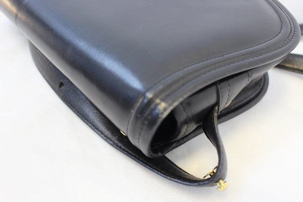Longchamp Crossbody - Messenger bag Black Leather - side view