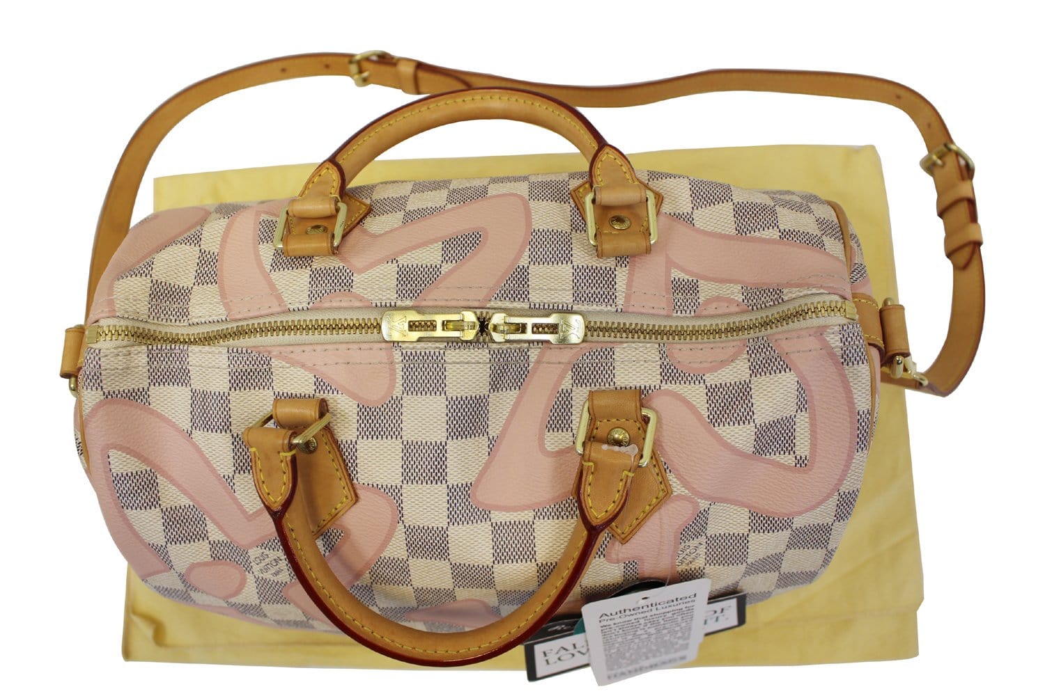 Louis Vuitton Limited Edition Damier Azur Coated Canvas Tahitiennes, Lot  #15033