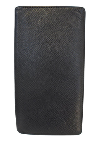 LOUIS VUITTON Ardoise Black Leather Alexandre Wallet - Last Call