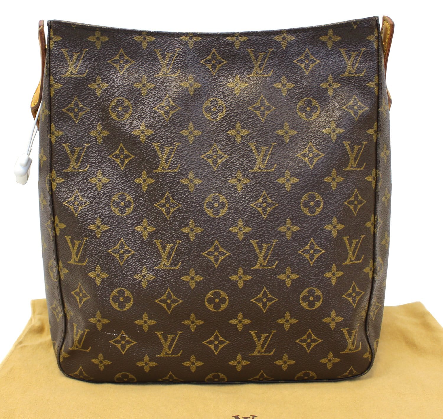 Brown Louis Vuitton Monogram Looping GM Shoulder Bag