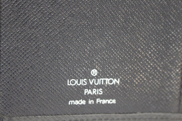 LOUIS VUITTON Ardoise Black Leather Alexandre Wallet - Last Call