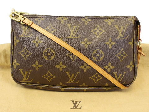 LOUIS VUITTON Monogram Canvas Pochette Accessoires Pouch