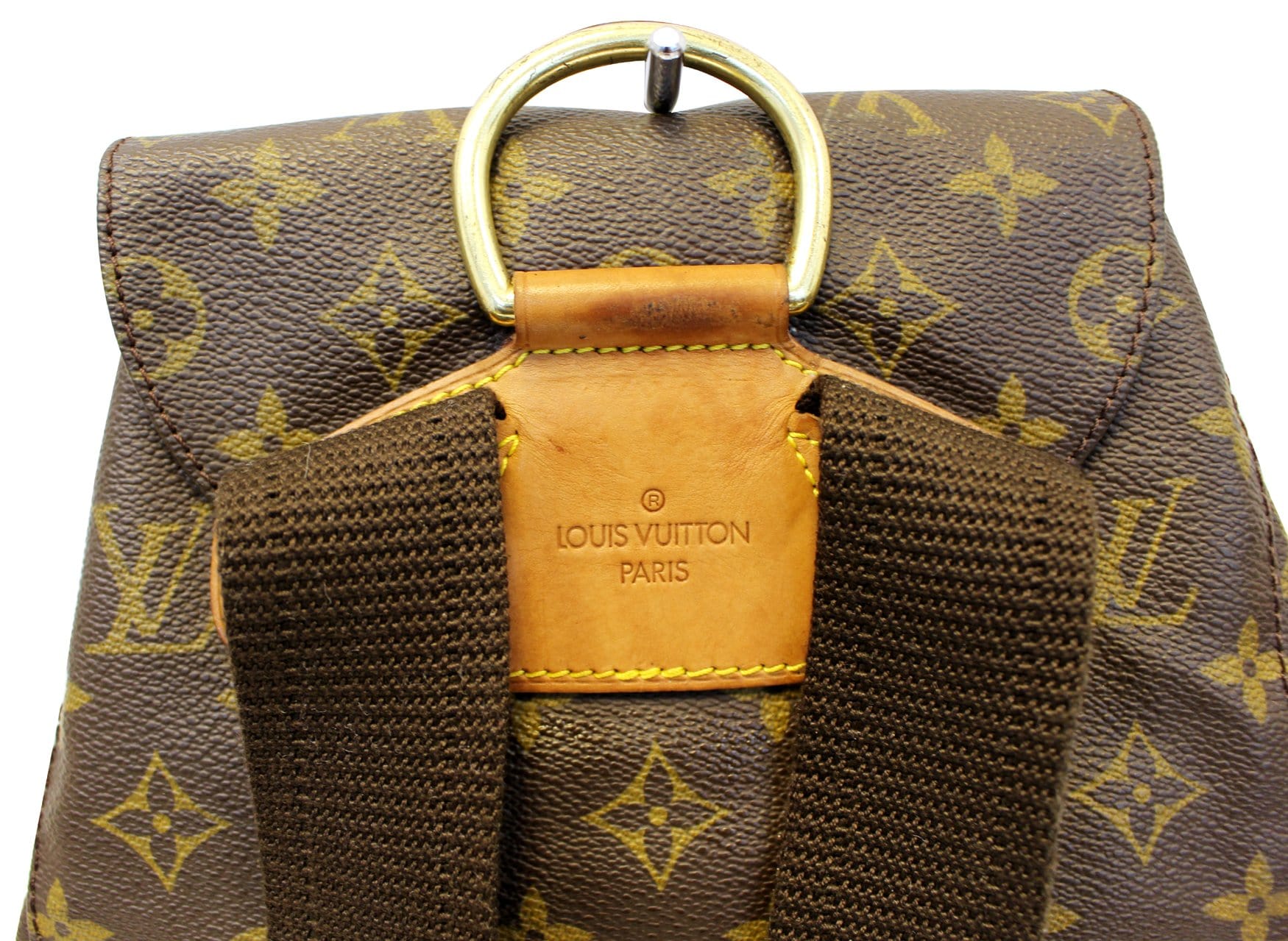 LOUIS VUITTON Louis Vuitton Monogram Montsuri GM Rucksack Backpack M51135  Brown Women's