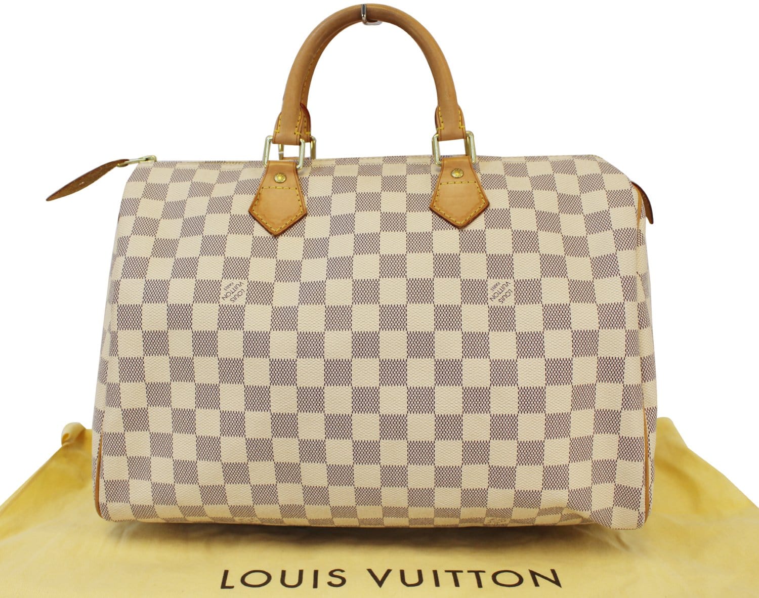 Louis Vuitton Azur Speedy 35 Satchel - A World Of Goods For You, LLC