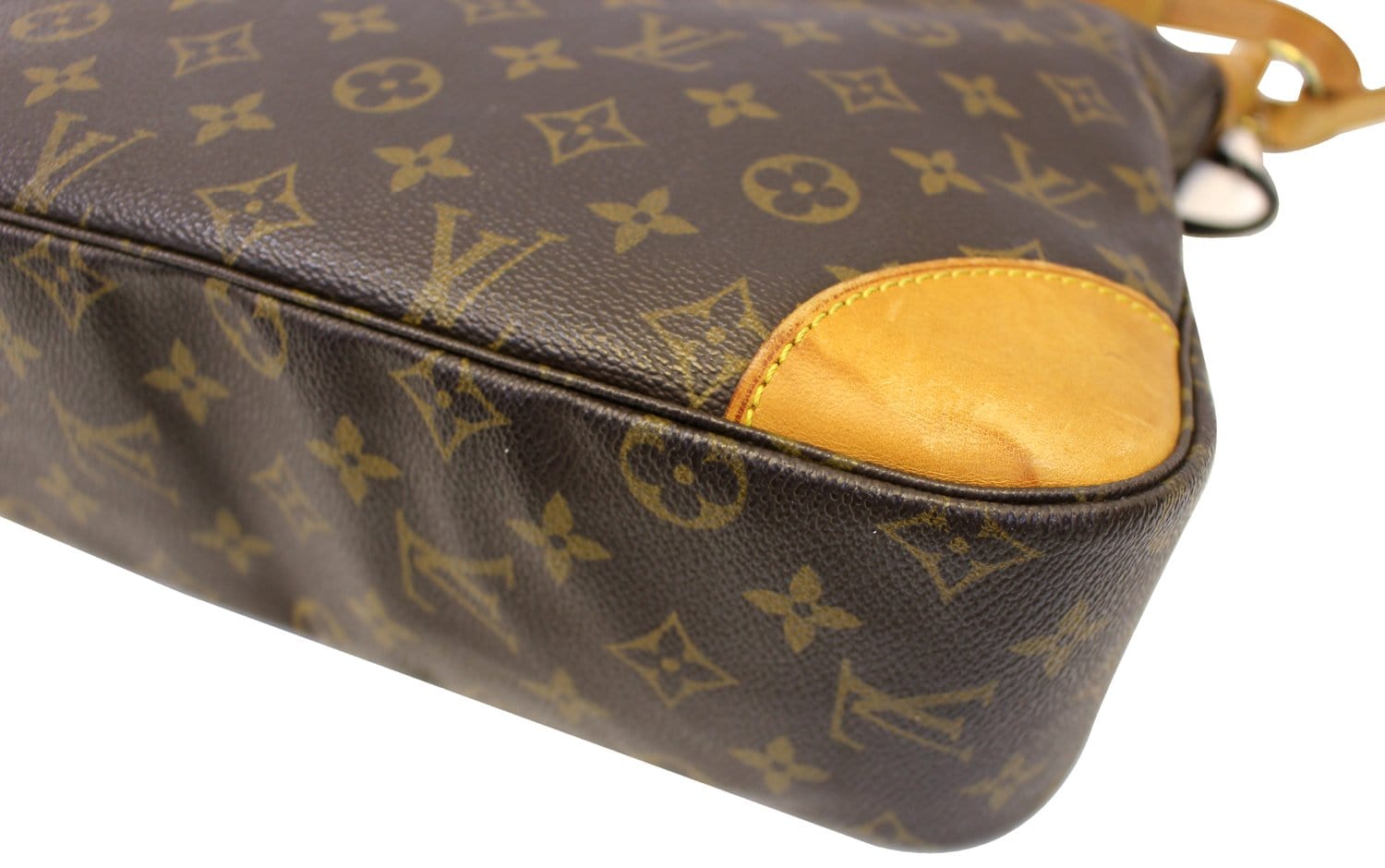 Louis Vuitton Boulogne Handbag Monogram Canvas 30 Brown 6462061