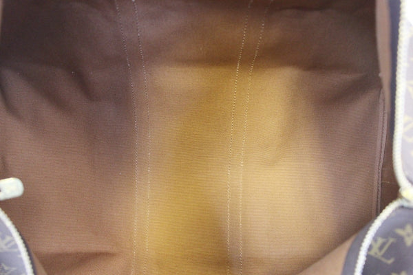 LOUIS VUITTON Monogram Canvas Keepall Bandouliere 55 Travel Bag