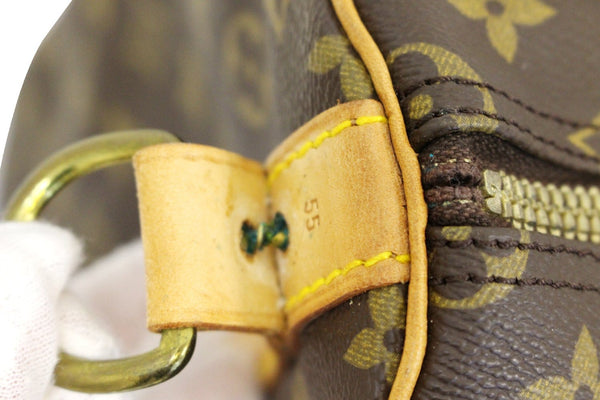 LOUIS VUITTON Monogram Canvas Keepall Bandouliere 55 Travel Bag
