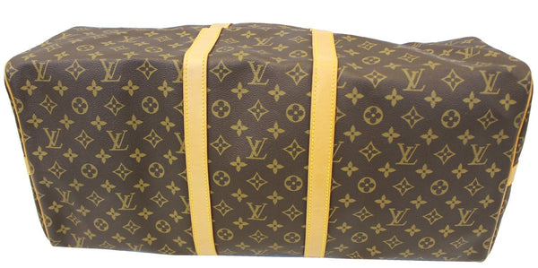 LOUIS VUITTON Monogram Canvas Keepall Bandouliere 55 Travel Bag