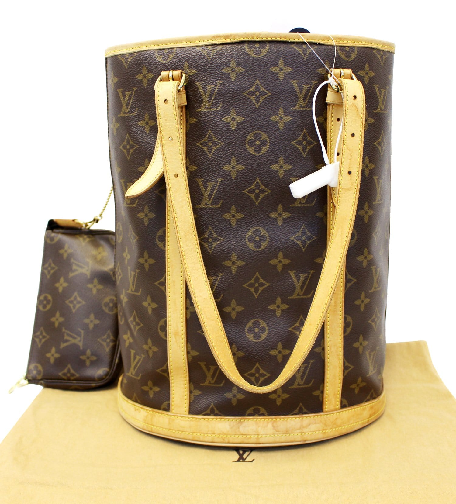 Louis Vuitton Monogram Bucket GM Shoulder Bag