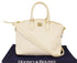 DOONEY & BOURKE White Leather Shoulder Bag