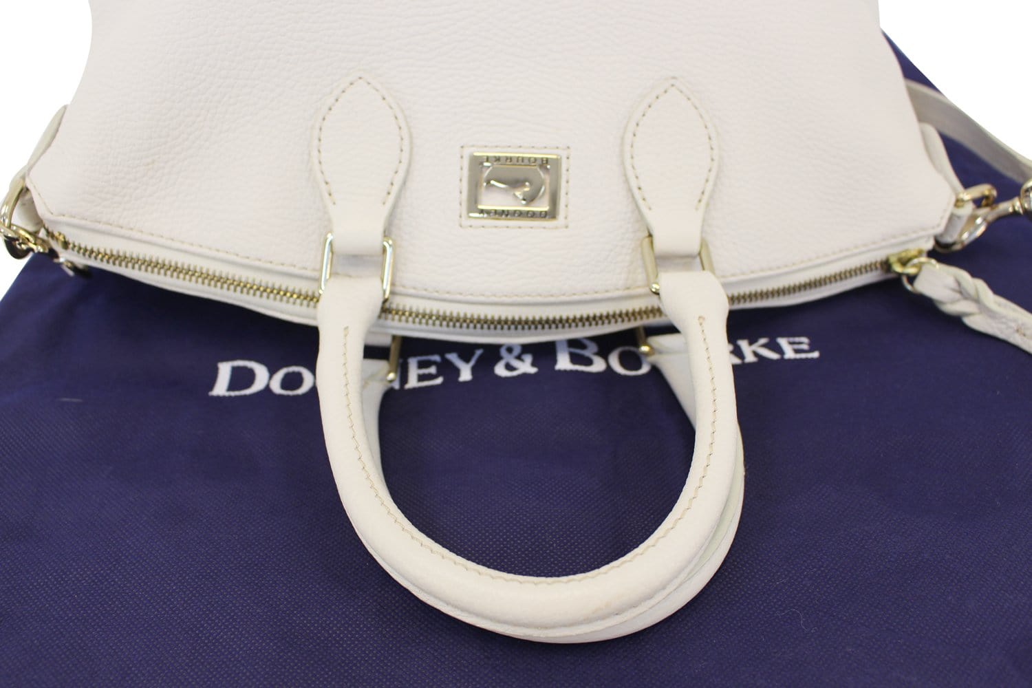 Dooney & Bourke Womens Houndstooth Saffiano Leather Crossbody Bag Dome – B  Squared Liquidation