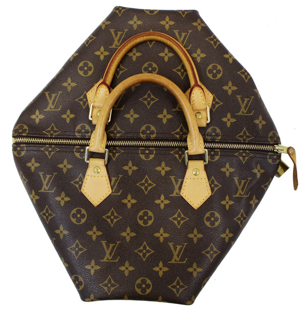 LOUIS VUITTON Monogram Canvas Speedy 35 Satchel Bag