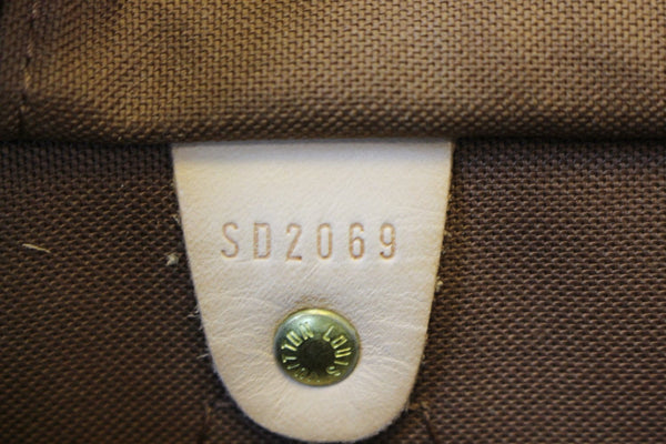 LOUIS VUITTON Monogram Canvas Speedy 35 Satchel Bag