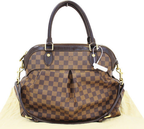 LOUIS VUITTON Trevi GM Damier Ebene 2way Handbag