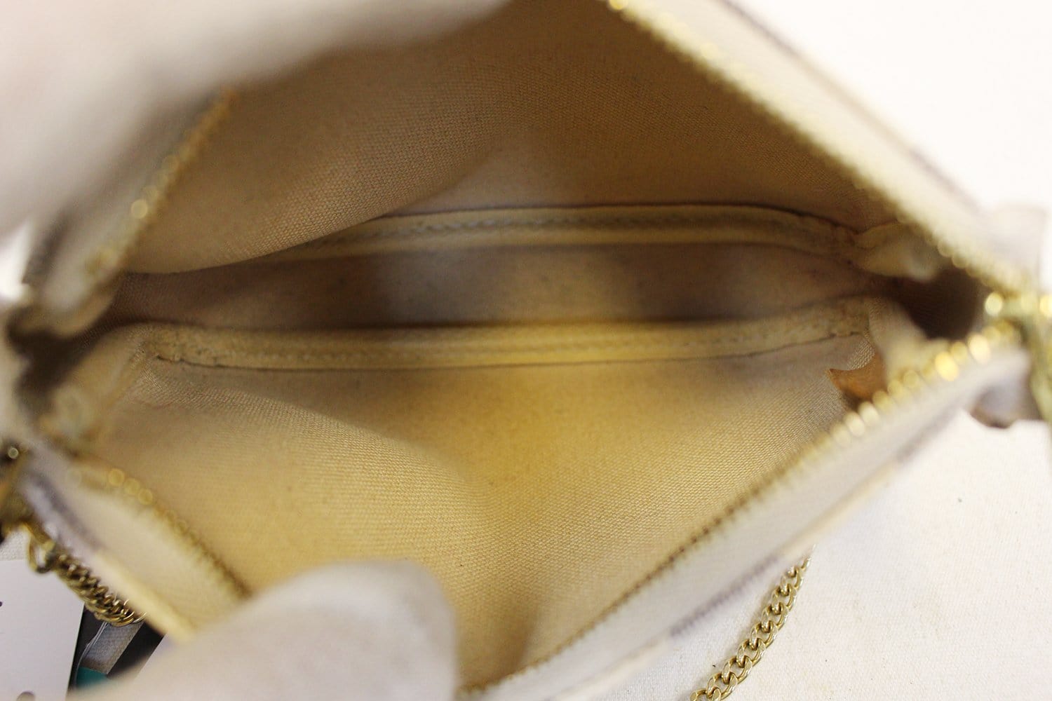 Louis Vuitton Damier Azur Mini Pochette Accessoires (SHF-15798) – LuxeDH