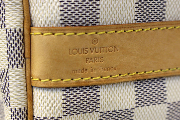 LOUIS VUITTON Damier Azur Keepall Bandouliere 55 Travel Bag