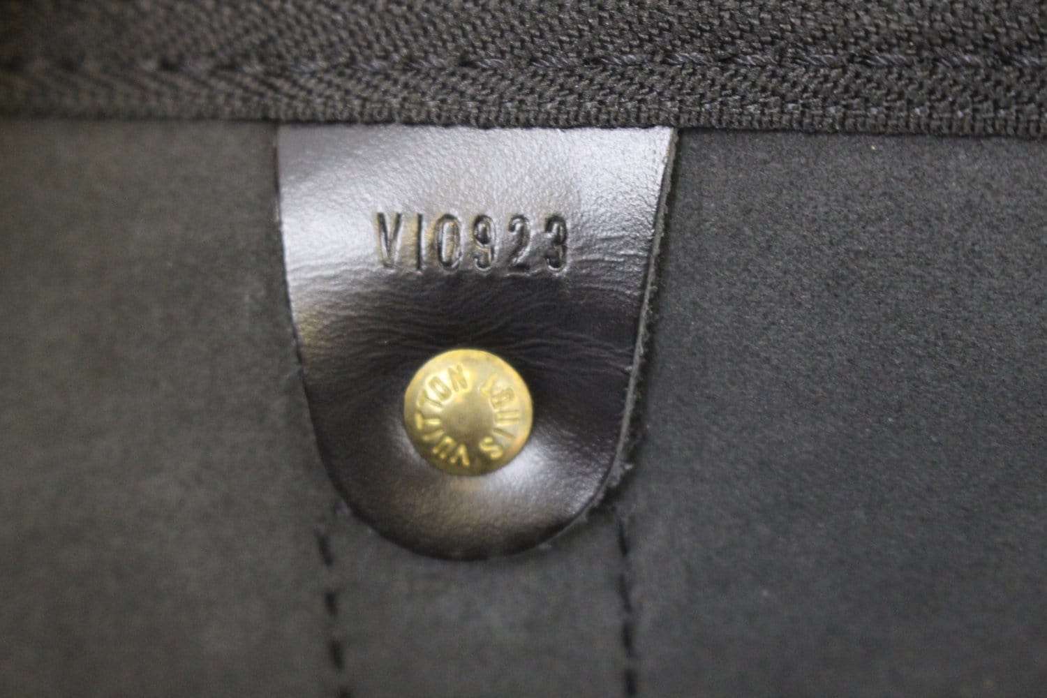 LOUIS VUITTON Boston bag M42952 Keepall 55 Epi Leather Black unisex Us –