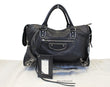 Balenciaga Balen Classic Metallic Edge City Medium Shoulder Bag