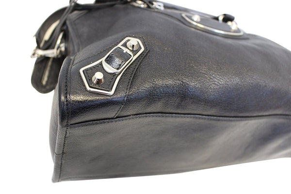 Balenciaga Balen Classic Metallic Edge City Medium Shoulder Bag