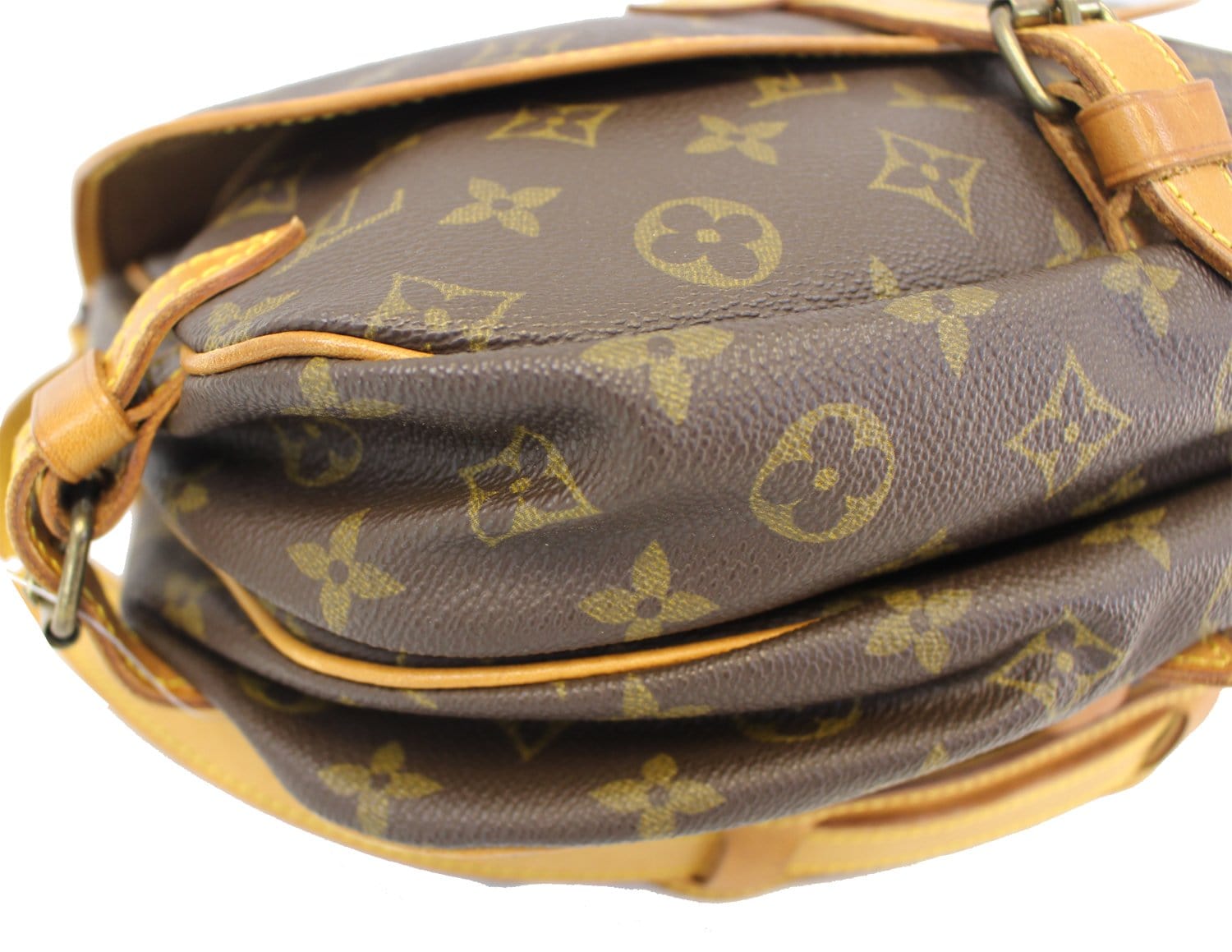Authentic Louis Vuitton Brown Monogram Crossbody Bag ~DU3068~
