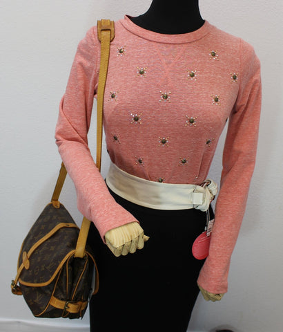 LOUIS VUITTON Monogram Canvas Saumur 30 Crossbody Bag