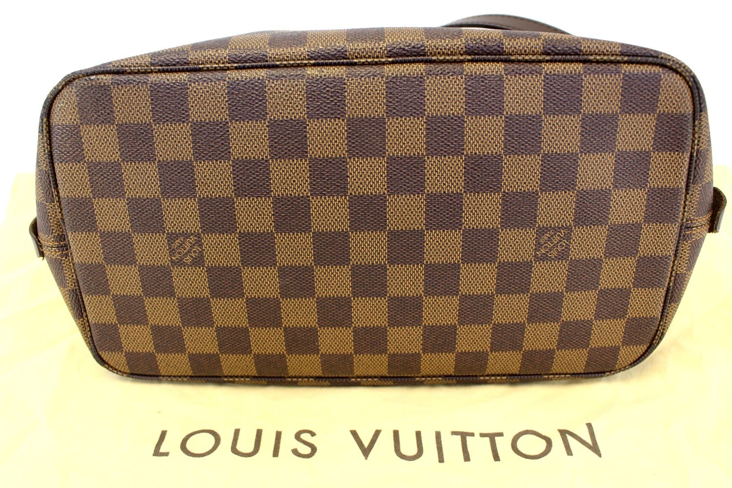 Authentic Louis Vuitton Damier Ebene Canvas Rivington Cabas