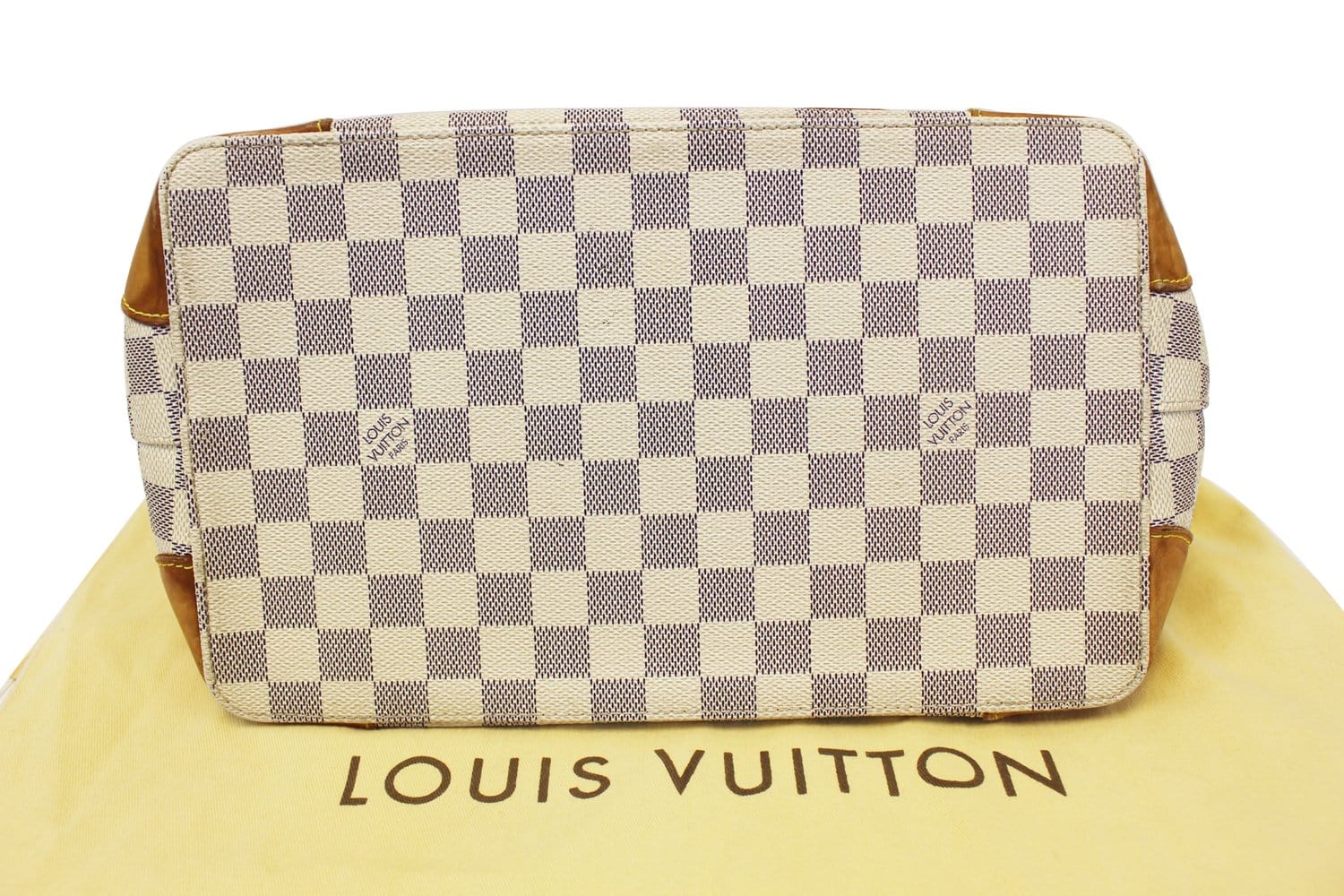 Louis Vuitton Damier Azur Hampstead MM Tote (SHF-21018) – LuxeDH