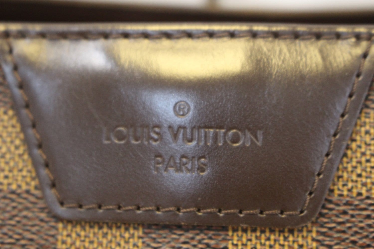 Louis Vuitton 2011 pre-owned Damier Ebène Cabas Rivington Shoulder Bag -  Farfetch