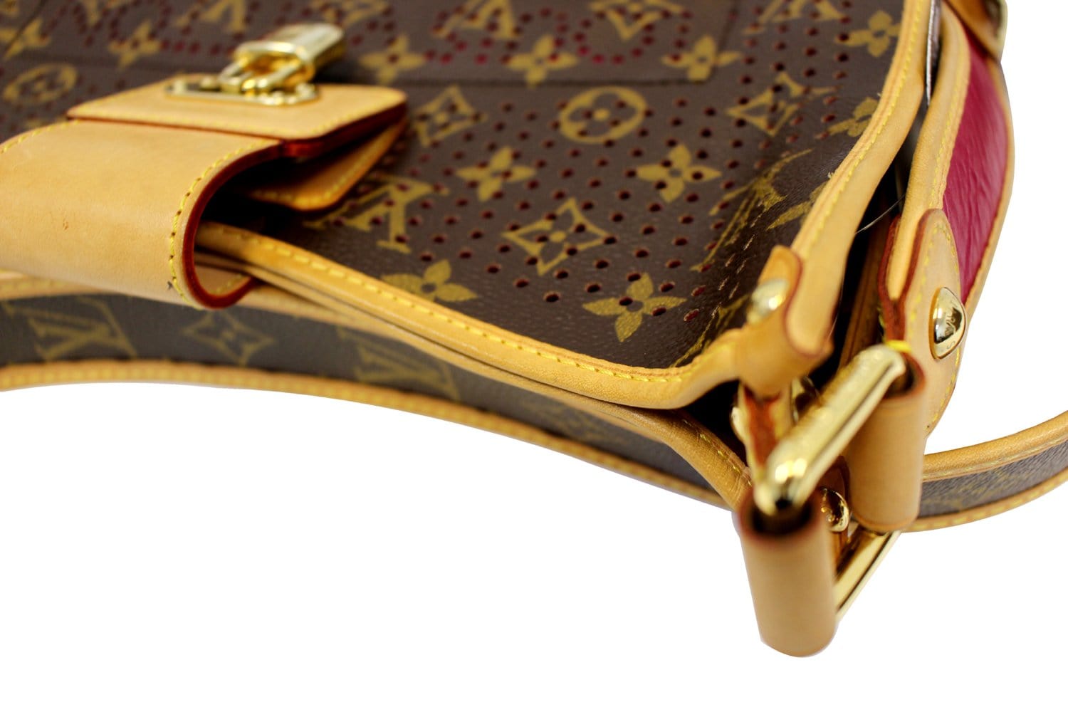 Louis Vuitton, Bags, Louis Vuitton Monogram Perforated Musette Fuschia  Limited Edition