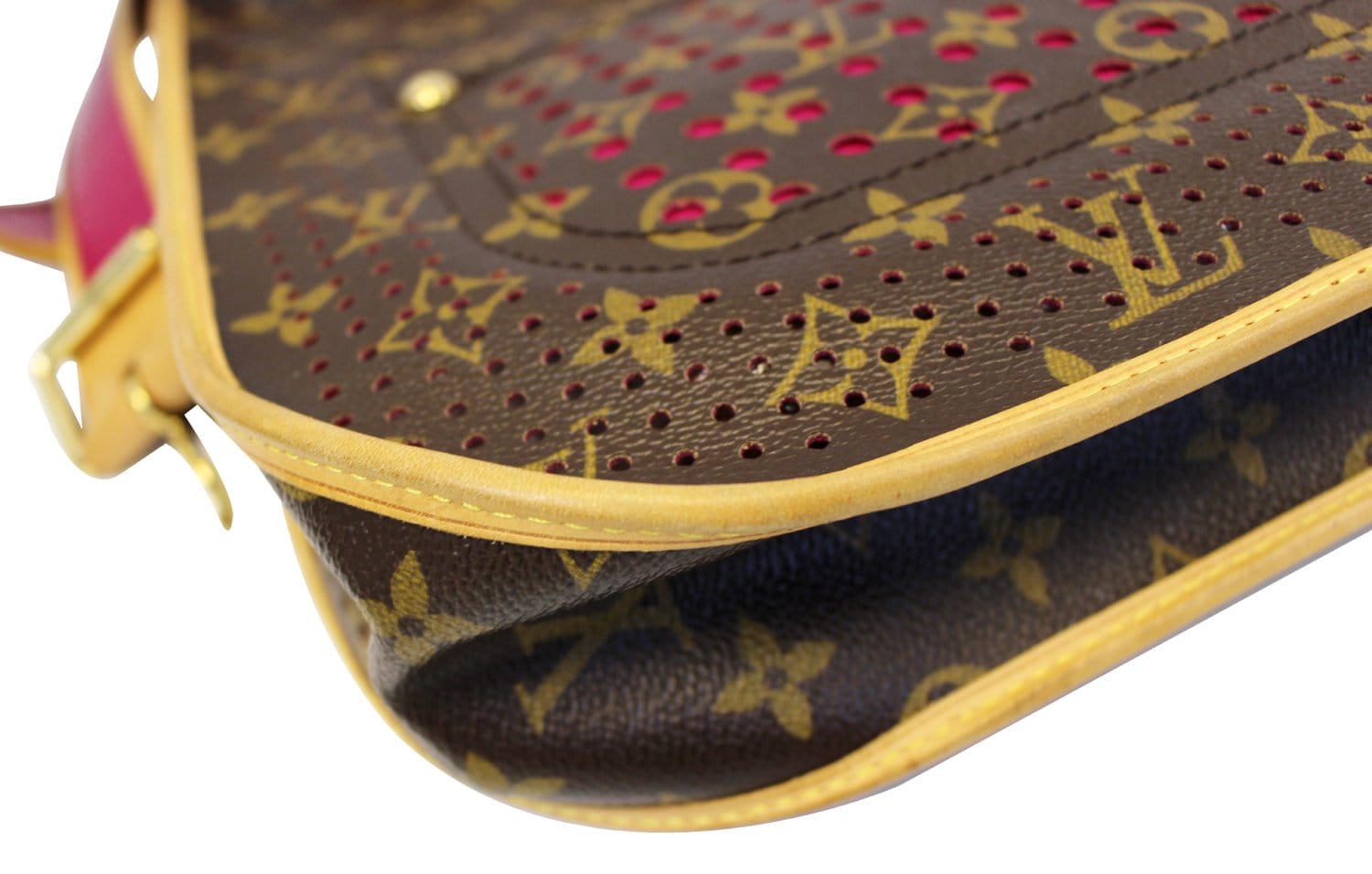 Louis Vuitton Limited Edition Fuchsia Perforated Monogram Musette Bag' In  Brown, ModeSens