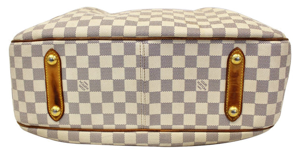 LOUIS VUITTON Damier Azur Siracusa GM Shoulder Handbag