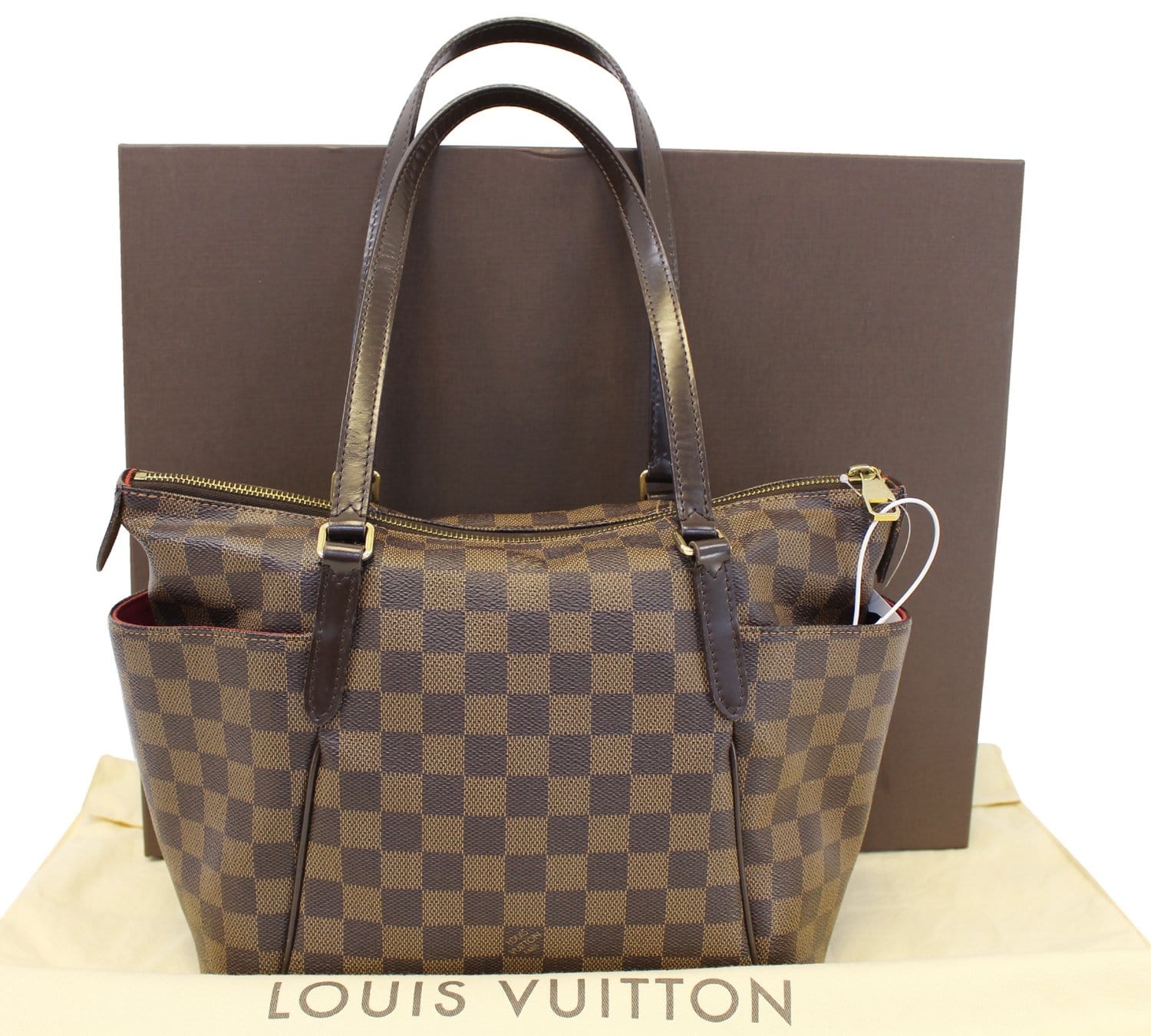 AUTHENTIC Louis Vuitton Totally PM Damier Ebene PREOWNED (WBA058) – Jj's  Closet, LLC
