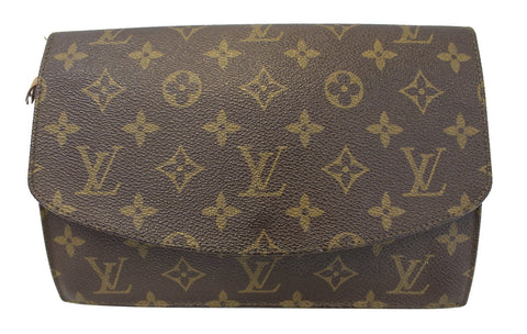 LOUIS VUITTON Monogram Canvas Pochette Rabat Clutch