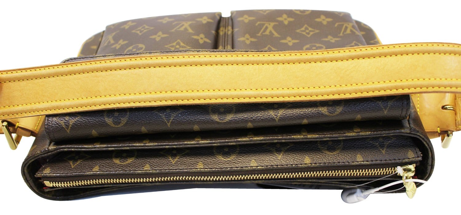 Louis Vuitton Viva Cite Handbag Monogram Canvas GM Brown 2389041