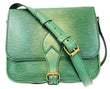 LOUIS VUITTON Epi Leather Cartouchiere MM Messenger Bag