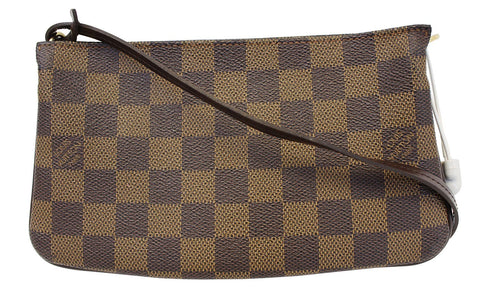 LOUIS VUITTON Damier Ebene Navona Pouch Handbag