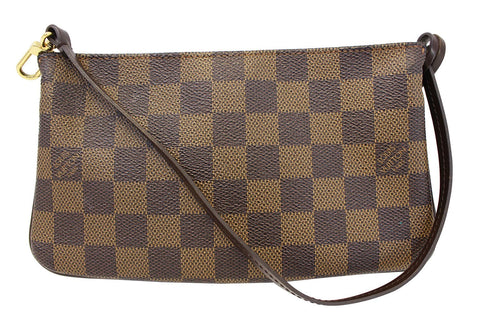 LOUIS VUITTON Damier Ebene Navona Pouch Handbag
