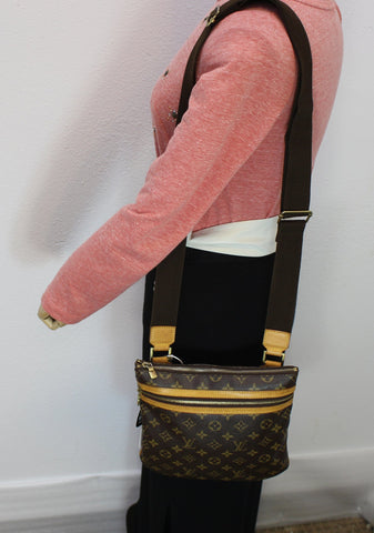 LOUIS VUITTON Monogram Pochette Bosphore Crossbody Bag