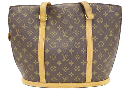 LOUIS VUITTON Monogram Canvas Babylone Tote Bag