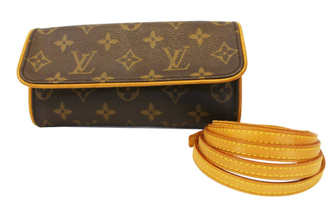 LOUIS VUITTON Monogram Canvas Pochette Twin PM Bag