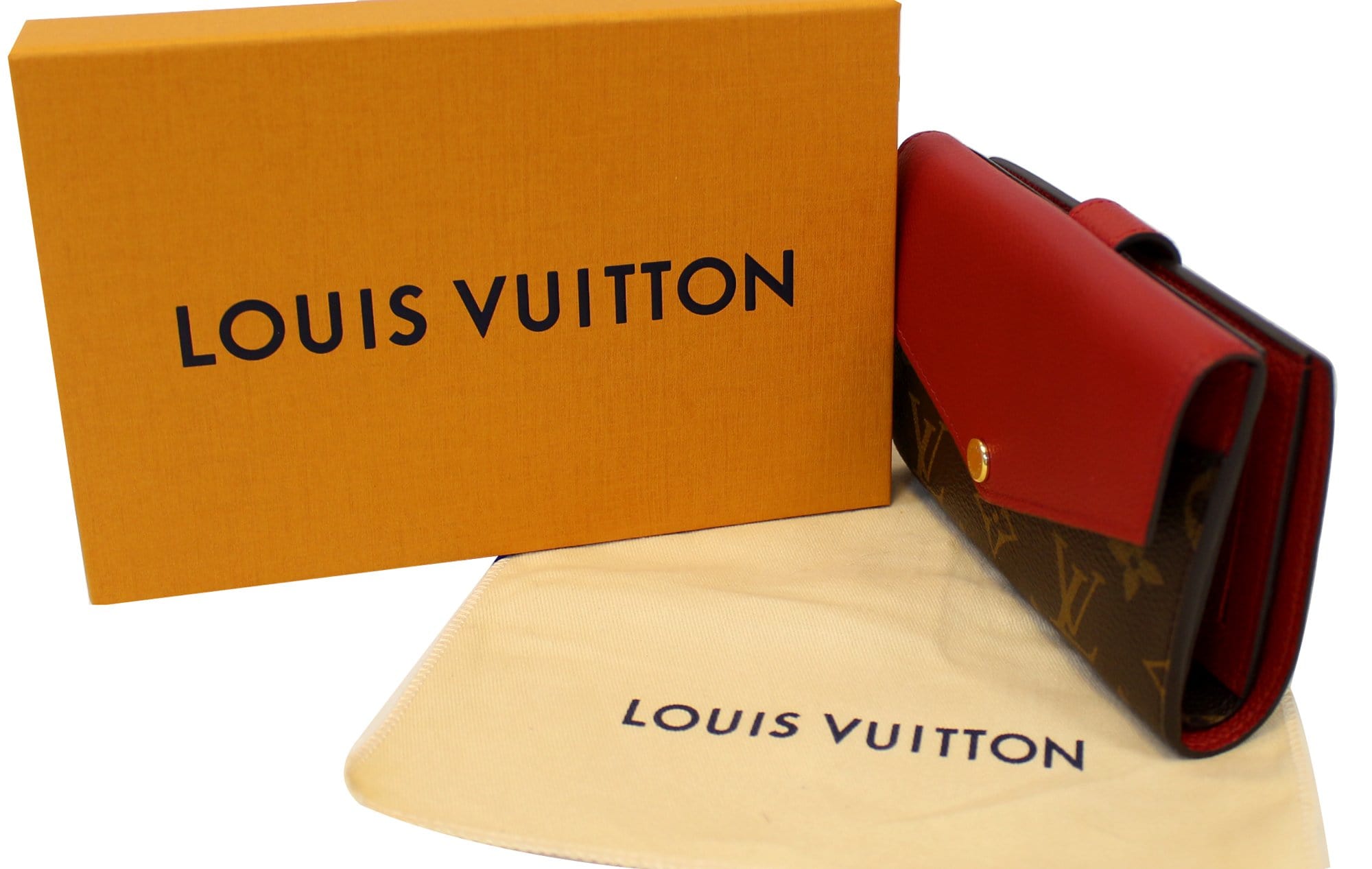 Louis Vuitton Monogram Canvas Pallas Compact Wallet Cherry Article