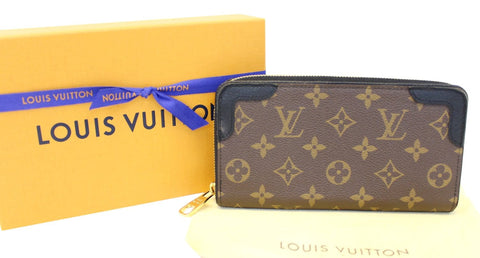 LOUIS VUITTON Monogram Canvas Zippy Retiro Wallet Noir Black