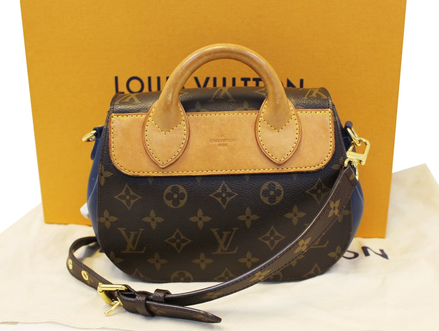 Louis Vuitton Monogram Canvas and Leather Eden PM Bag