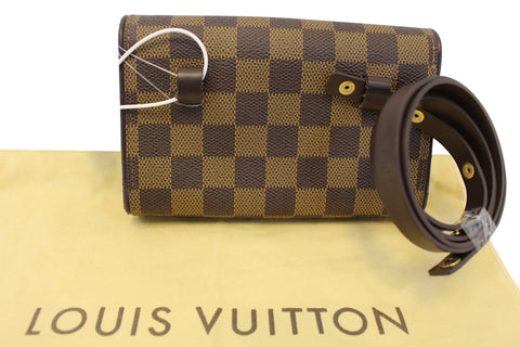 LOUIS VUITTON Damier Pochette Florentine Pouch Bum Bag
