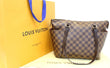 LOUIS VUITTON Damier Ebene Totally PM NM Shoulder Tote Bag